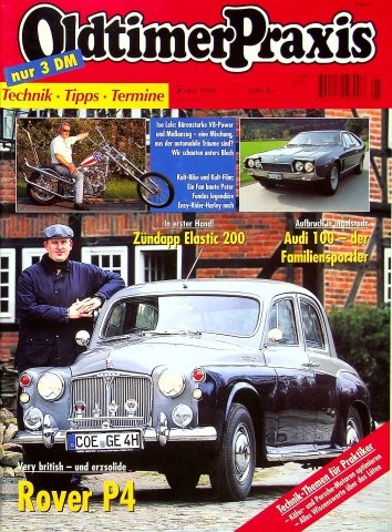 Deckblatt Oldtimer Praxis (05/1999)